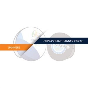 Publiplas | banners pop up frame circle 1