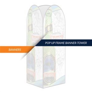 Publiplas | banners pop up frame tower 1
