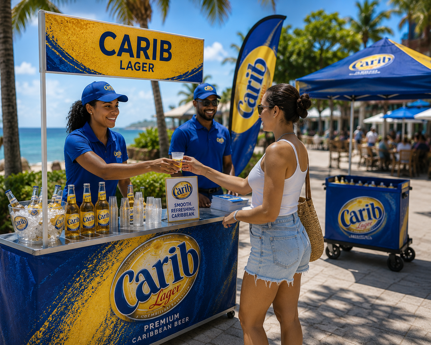 How to Build an Effective Product Sampling Station for Caribbean Brand Activations